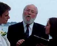 Dr. Bob in Action at the Wedding
