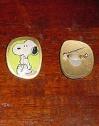 Snoopy brooch by Janesa Martinez, 1st grade, Monticello, New York.